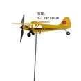 thumbnail image 4 of Indicador de dirección del viento anticorrosión de la veleta meteorológica del avión 3D para exteriores (S) Likrtyny Libre de BPA, 4 of 4