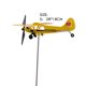 thumbnail image 4 of Indicador de dirección del viento anticorrosión de la veleta meteorológica del avión 3D para exteriores (S), 4 of 4