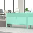 thumbnail image 4 of Steel Metal Low Cabinet、Green The Upper Half Of The Door Has Ventilation Holes, 4 of 6