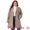 Light Brown, variant on DARING DIVA Women's Plus Size Notched Lapel Single Breasted Trench Coat 3X Red