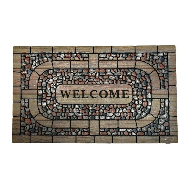 Tapete de Entrada HUT Home Styles Welcome Café 75x45 cm