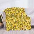 thumbnail image 3 of Naloa Duck1 Flannel Blankets - Thick and Warm Blanket for Winter, Soft Fuzzy Plush King Blanket for All Seasons40"x30", 3 of 6