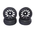 thumbnail image 1 of 4 piezas 1: 8 neumáticos y llantas de 17 mm ajuste hexagonal para accesorios de Zulema Neumáticos RC Buggy, 1 of 5