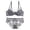 Grey, variant on Bra Brief Sets and listing for comfortable breathable lace set ideal for everyday wear White 38/85C