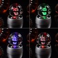 thumbnail image 3 of Luz Nocturna Led De Cristal 3d, Lámpara De Mesa De Cambio Gradual De 7 Colores Para Regalos Navideños O Para El Hogar. Afortunado Sencillez, 3 of 4