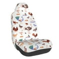 thumbnail image 1 of Wukai Farm Birds Goose Full Set Car Seat Covers with Soft Padding Universal Auto Front Seats Protector and Cushion Mat, 1 of 5