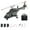 Red & Black 3PCS Battery, variant on RC-ERA A61 Flying Wolf RC Helicopter 1 Battery - Battery