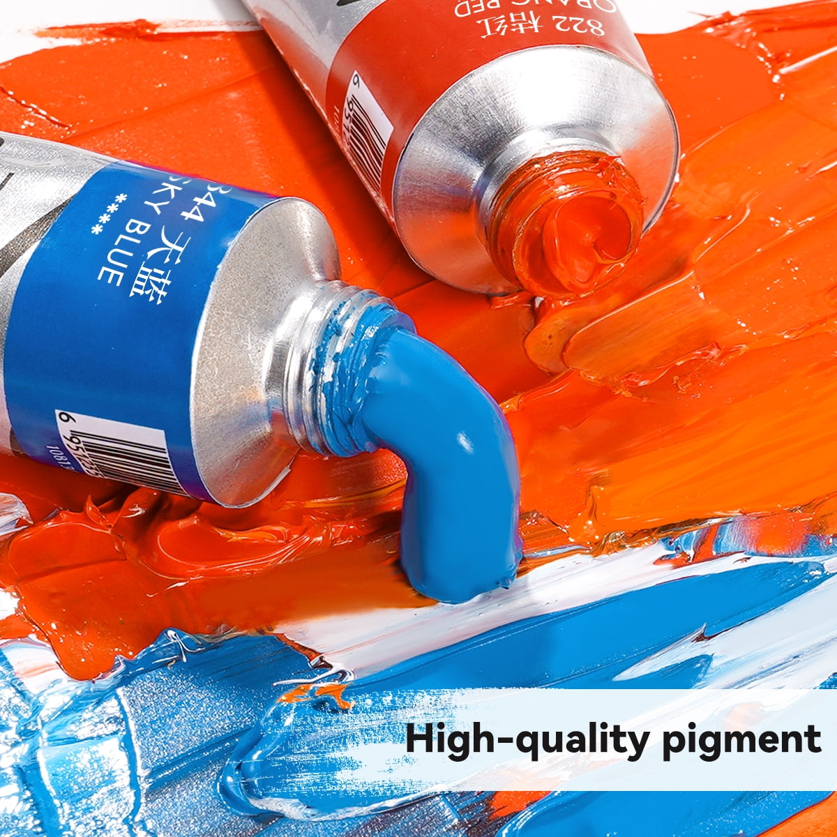 Paul Rubens Oil Paint, 20 Colors*50ml/1.69Fl oz Large Tubes, Professional Oil Colors with High Saturation, Creamy Texture and Consistency,Oil Paint Supplies for Artists, Students, Beginners-B Set