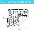 thumbnail image 2 of Hamac Réversible pour Chat, Hamac Cage Respirant pour Animal de Compagnie, Lit Hamac Suspendu Double Face pour Chats, Furets, Chiots, Autres Petits Animaux, 2 of 5