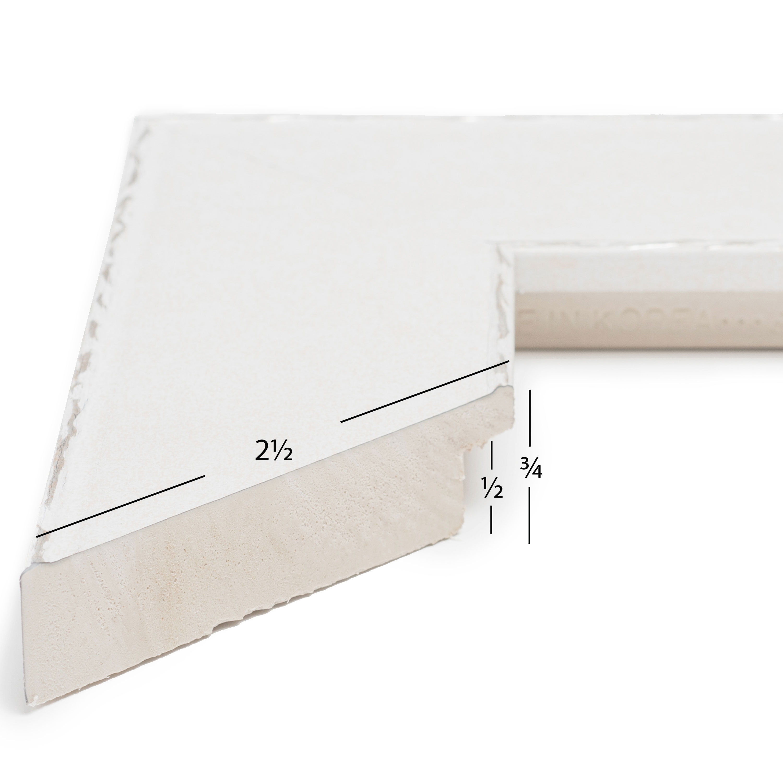 Craig Frames Starlight, 18x24 Picture Frame, Pearl White