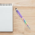 thumbnail image 2 of Gold Powder Ballpoint Pen Pen Work Teacher Student Stationery Ballpoint Pen Color Pen 1ML, 2 of 4