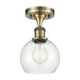 thumbnail image 5 of Innovations Lighting  Athens - 1 Light 6" Semi-Flush Mount Oil Rubbed Bronze/Seedy, 5 of 5