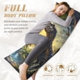 thumbnail image 4 of Naloa Sunshine Jungle Dinosaur Super Soft 20x60 Body Pillow Case,Long Side Hidden Zipper（PILLOWS ARE NOT INCLUDED）, 4 of 6