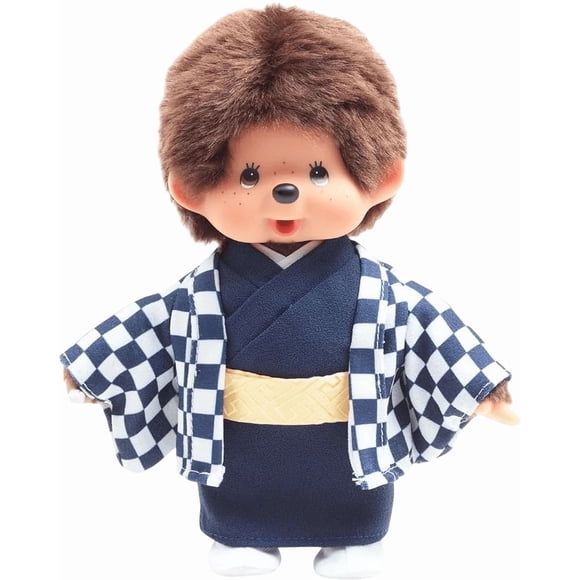Monchhichi Niño Kimono Azul S Sekiguchi x Kyugetsu