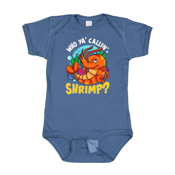 Inktastic Funny Shrimp Baby Boys or Girls Baby Bodysuit
