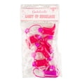 thumbnail image 2 of Simply Sweet Diamond and Boots Plastic Light Up Necklace, Pink and Clear, 2 of 4