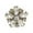 Gold A, variant on JOGZMZ Diamond Button Covers, Star Decoration Shirt Button Set Fashionable Embellishment Men's and Women's Business Casual Formal Button Clothing Accessories