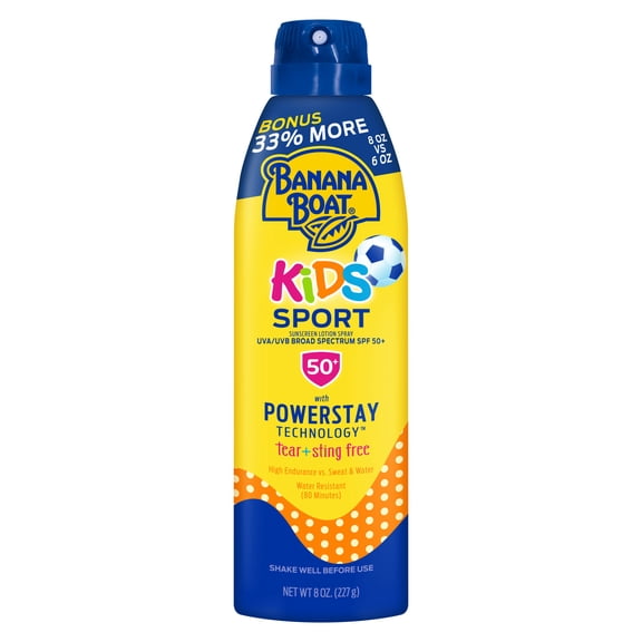 Banana Boat 8 oz SPF 50 Kids Sun Screen Spray