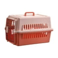 thumbnail image 3 of Perrera de viaje portátil para perros perfecl Caja de transporte Naranja, 3 of 8