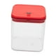 thumbnail image 2 of Contenedor de almacenamiento con cerradura, caja de seguridad con código de organización, contraseña transparente Rojo, 2 of 9