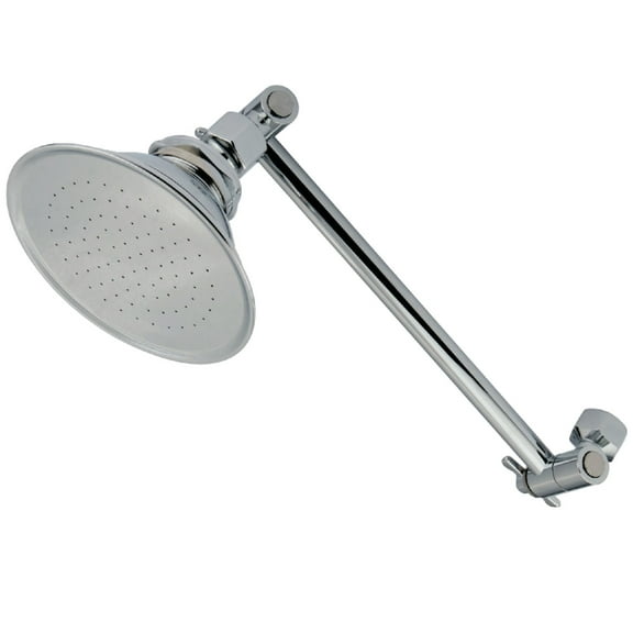 Kingston Brass P10K1 Victorian 4-7/8" Shower Head with 10" Adjustable Shower Arm, Polished Chrome