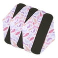 thumbnail image 2 of Reusable Sanitary Napkins, Comfortable Use Washable Recyclable  Water Absorption Enough Quantity Recycled Sanitary Napkins  For Home G65, 2 of 8