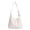 White, variant on Slouchy Hobo Shoulder Bag for Women Soft PU Leather Everyday Tote Handbag Crossbody Purse with Adjustable Strap for Work Travel - White