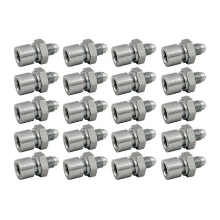 - Allstar ALL50100-20 Steel -3 AN Male to 3/16 Inverted Flare Female Brake Line