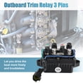 thumbnail image 3 of Unique Bargains Relay Assy Trim Relay 61A-81950-01-00 for Yamaha 2 Stroke 4 Stroke Outboard Motors Relay Boat Trim Relay, 3 of 7
