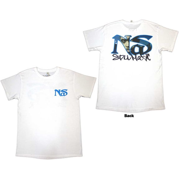Nas Unisex T-Shirt: Still City Infill (Back Print) (Small)