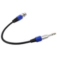 thumbnail image 4 of Cable adaptador XLR a 1/4, Cable de conexión macho a hembra, Adaptador convertidor de Audio, 2 uds., 4 of 5