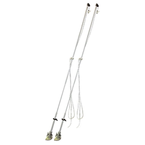 Dock Edge Premium Mooring Whip Watercraft Docking System (Set of 2), 14' for Craft up to 28' or 10,000 lbs