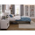 thumbnail image 6 of AFI Warren 14" Twin-XL Wood Platform Bed Frame with Headboard and Footboard, Grey, 6 of 10