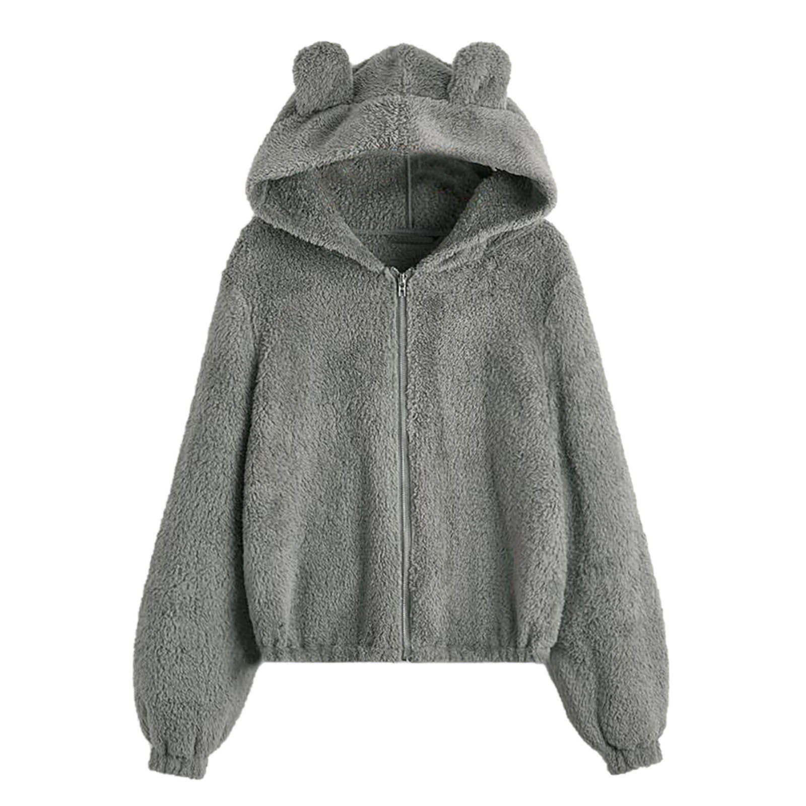 Jacket with bear ears hotsell