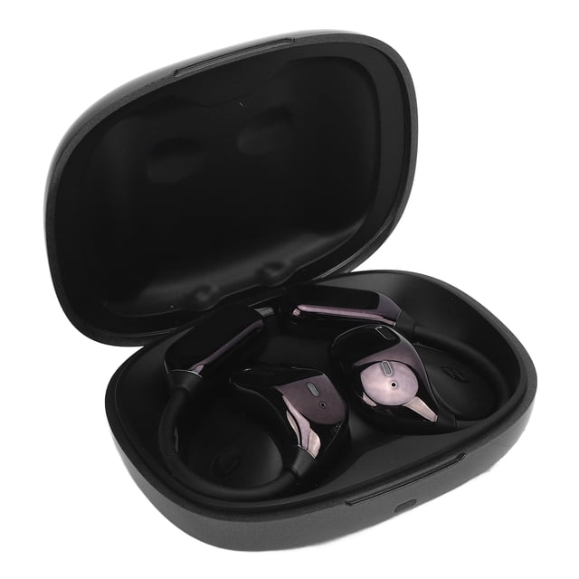 Buletooth Translation Earbuds, LCD Real Time Language Translator Earbuds Support 144 Languages and 14 Voice Simultaneous Translations HiFi Sound Ergonomic Headphones Translator