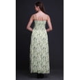 thumbnail image 6 of Bimba Blueberry Leaves Bimba Printed Women Flowy Smocked Spaghetti Strap Dress-XXX-Large, 6 of 7