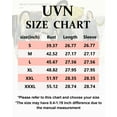 thumbnail image 3 of UVN Long Sleeve Shirt for Women Fall Casual Blouses Ladies Loose Fit Crew Neck Tunic Tops, 3 of 11