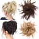 thumbnail image 2 of Nvzi Pequeño moño despeinado para cabello rizado natural dorado, 20 cm, 1 unidad, ideal para uso diario y ocasiones especiales., 2 of 4