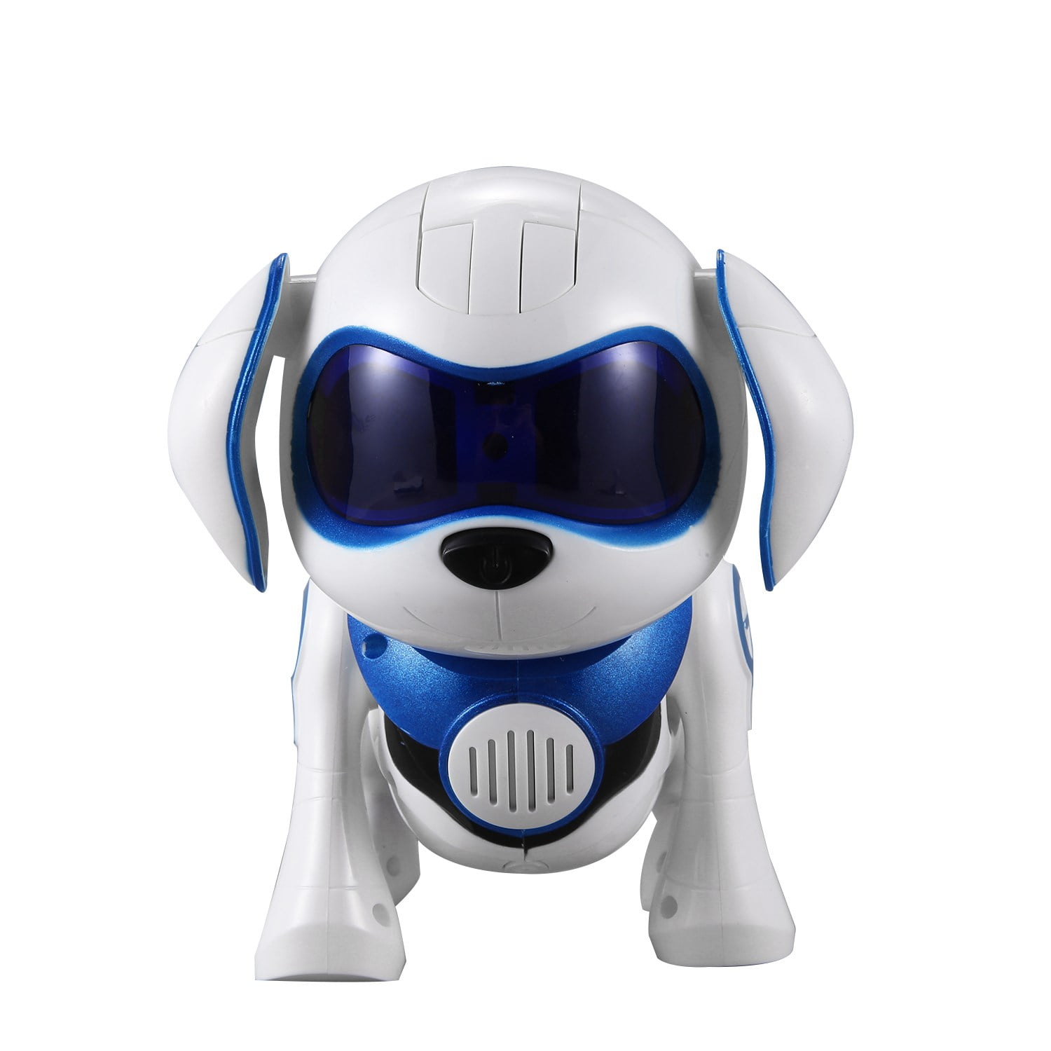 Robot Dog Electronic Pet Toys Wireless Puppy Walk Talking Remote Toy for Kids Blue