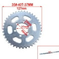thumbnail image 2 of Applies to Chain Rear Sprocket #35 - 40 65 70 75 Teeth For Mini Bike Go Kart ATV Cart Dirt Pit Bike, 2 of 9