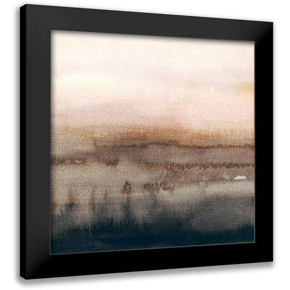 Borges, Victoria 12x12 Black Modern Framed Museum Art Print Titled - Calcine II