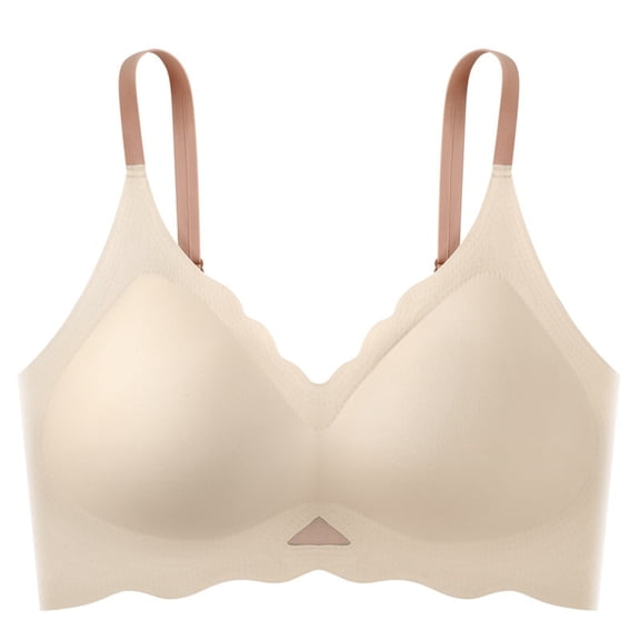 WCJM Women's Polyester RD2 nylon underwear Womens Large Bra Bra Plus Wrap Chest No Steel Ring Anti Stray Bra Fitness Yoga Bra