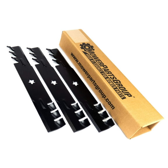 (3) Mulching Blades Fits Husqvarna & AYP/Roper/Sears 46" 157033, 159705