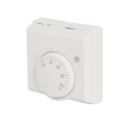 thumbnail image 2 of Home White Durable Central Heating Room Temp Replace Thermostat Mechanical Stat, 2 of 5