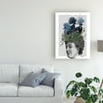thumbnail image 3 of Trademark Fine Art 'Woman With Blue Birds On Head' Canvas Art by Fab Funky, 3 of 3