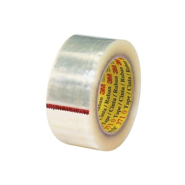 Scotch T9023716PK 2 in. x 110 yards Clear 371 Carton Sealing Tape - Pack of 6