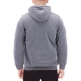 thumbnail image 2 of Boy’s Soft Sherpa Lined Juniors Youth Fleece Sweater Kids Zipper Hoodie Jacket (Light Gray, S(8) ), 2 of 3