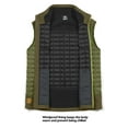 thumbnail image 4 of Little Donkey Andy Men’s Lightweight Puffer Vest, Warm Outdoor Sleeveless Jacket for Hiking Travel Running Olive L, 4 of 6
