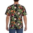 thumbnail image 2 of Rocae Watercolor Tropical Flowers for Men's Moisture-Wicking Crew Tee - T-Shirt for Sports, Outdoor Activities, and Casual WearXX-Large, 2 of 9