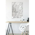 thumbnail image 3 of New York Map Wall Poster, 22.375" x 34", 3 of 6